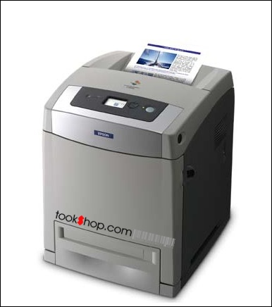 Epson C3800N Color Laser Printer (Print 600x600 dpi * ดำ 25 ppm * สี20 ppm, 128 MB)