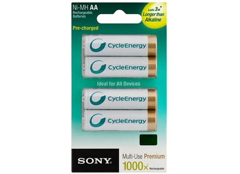 Sony-AA-Recharge 2100 mah 1แพค4ก้อน