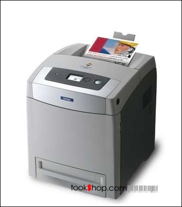 Epson C2800N Color Laser Printer (Print 1200x1200 dpi * ดำ 25 ppm * สี20 ppm, 128 MB)